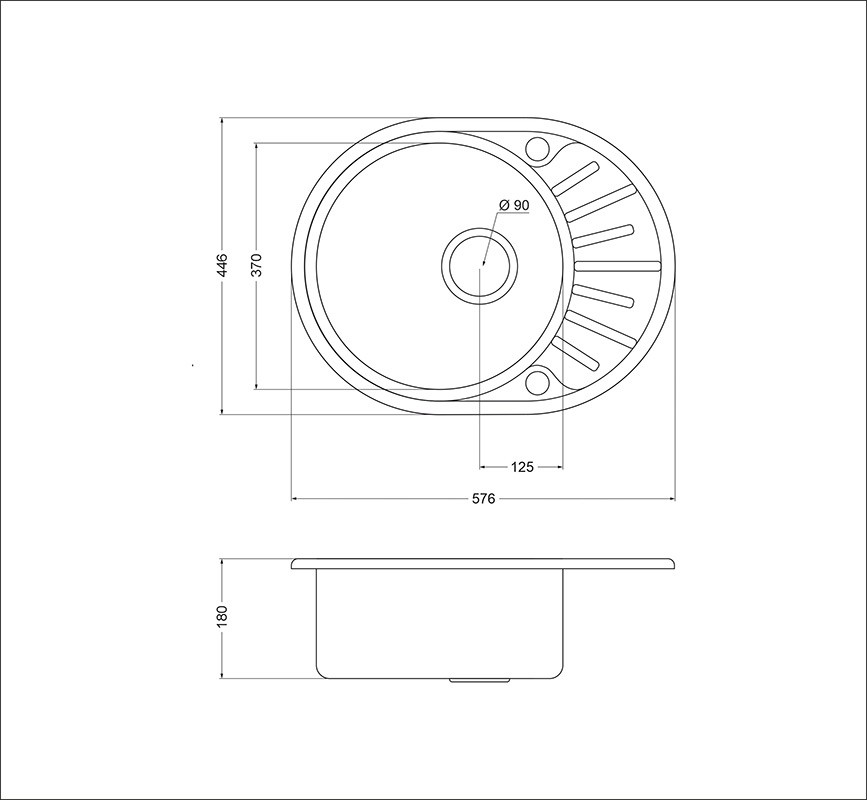 Мойка Oulin OL-R101