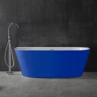 Акриловая ванна ABBER AB9216-1.7DB синяя