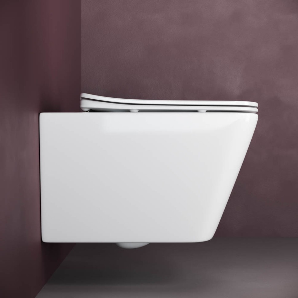 Подвесной унитаз Metric Rimless CN3007