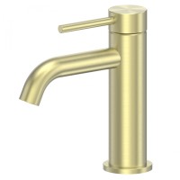 Смеситель ABBER Wasser Kreis 316 AF8110BG для раковины, брашированное светлое золото