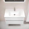 Тумба подвесная SANCOS Urban 890х450х550, c двумя ящиками оснащенными доводчиками, белый глянец , арт. UR90W