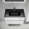Тумба подвесная SANCOS Urban 890х450х550, c двумя ящиками оснащенными доводчиками, белый глянец , арт. UR90W