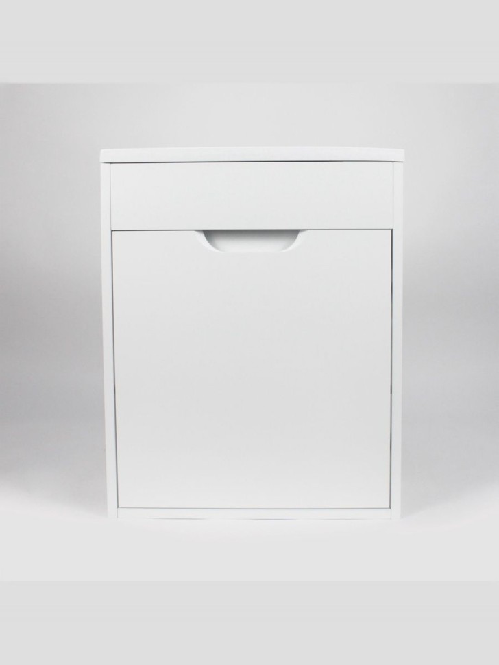 Тумба под раковину для ванной подвесная Uperwood Modul 50х21х60 см, белаяатовая