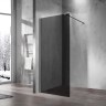Душевая перегородка Walk-In VSW-1H110CGGM, 1100*2000, вороненая сталь, стекло тонированное