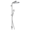 Душевая система Hansgrohe Crometta S 240 1jet Showerpipe Reno 27270000 хром