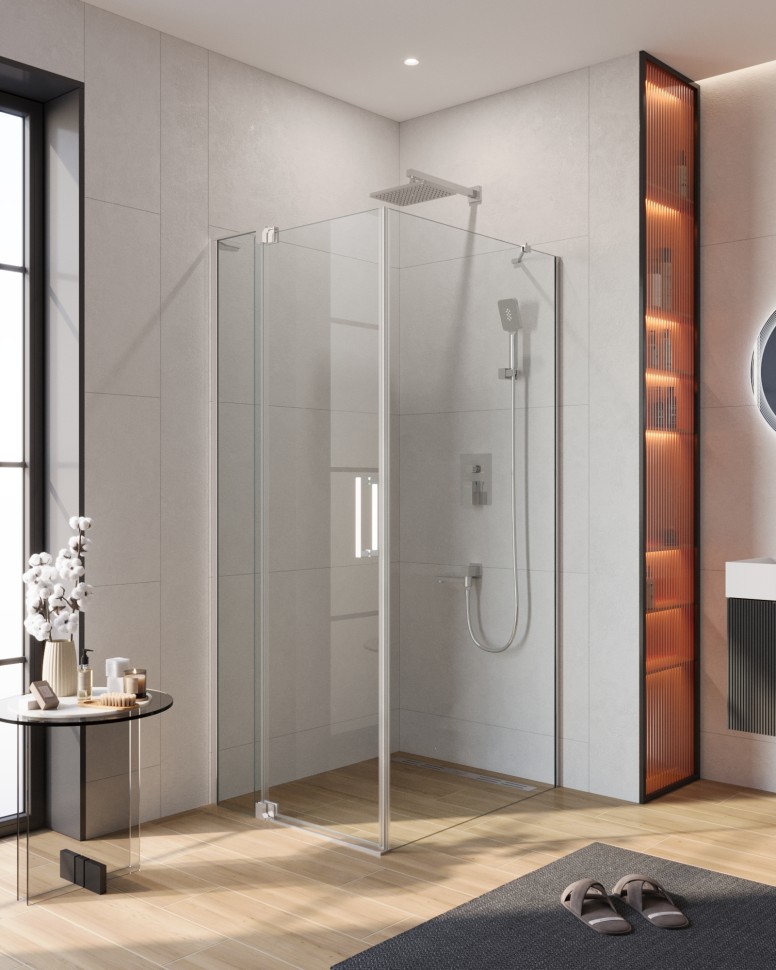 Душевой уголок CEZARES SLIDER-AH-1-90-100/110-C-Cr