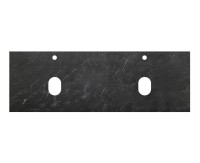Столешница из керамогранита BelBagno KEP-140-2-MNO Marmo Nero Opaco