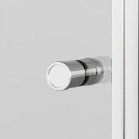 Душевое ограждение Ambassador Elysium 111011109CX-100CX (80х100х200) прямоугольник,хром,стекло прозрачное,распашная,2 места