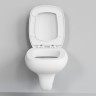 Унитаз Diamond 123T20101R (530*405*375) МАТОВЫЙ БЕЛЫЙ подвесной БЕЗОБОДКОВЫЙ, 1 место