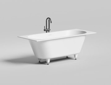 Ванна встраиваемая ORNELLA AXIS KIT 170x70 покраска по RAL полностью S-Sense Матовое