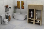 Акриловая ванна VAGNERPLAST BENIN 170