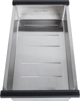 Коландер ADVANCE, A405-BS, брашированная нерж.сталь, 205х405мм, Paulmark