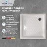 Поддон для душа квадратный керамический RGW CR (800x800)