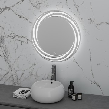Зеркало ARMA D700 (700*700*45) LED с сенсорным выключателем