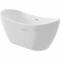 Акриловая ванна, отдельностоящая, овальная - 170 см