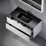 Тумба подвесная SANCOS Urban 990х450х550, c двумя ящиками оснащенными доводчиками, белый глянец , арт. UR100W