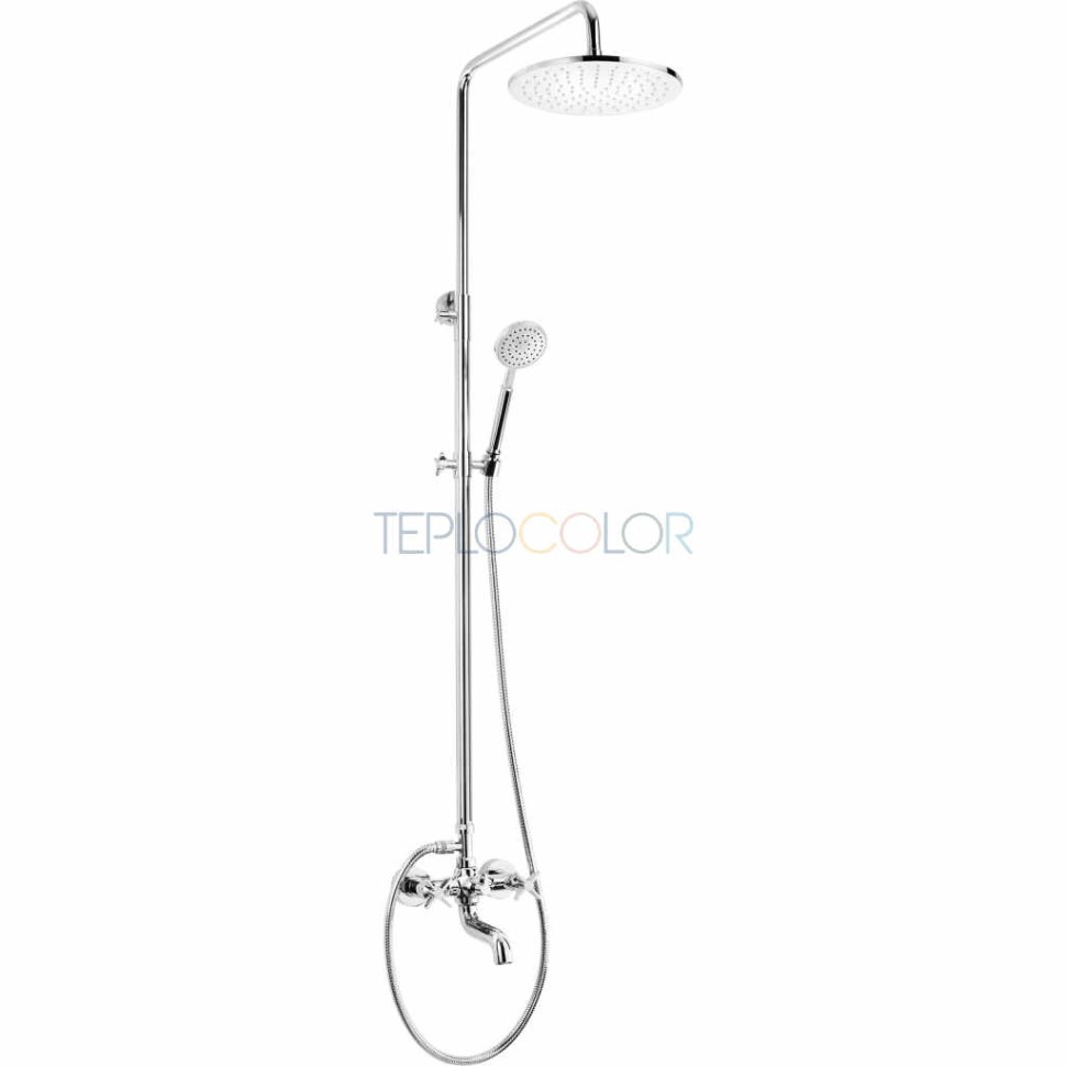 Душевая колонна, со смесителем для ванны