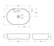 Накладная раковина BelBagno BB1151
