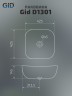 Раковина Gid D1301 51180 накладная белая 42.5x42.5x14.5