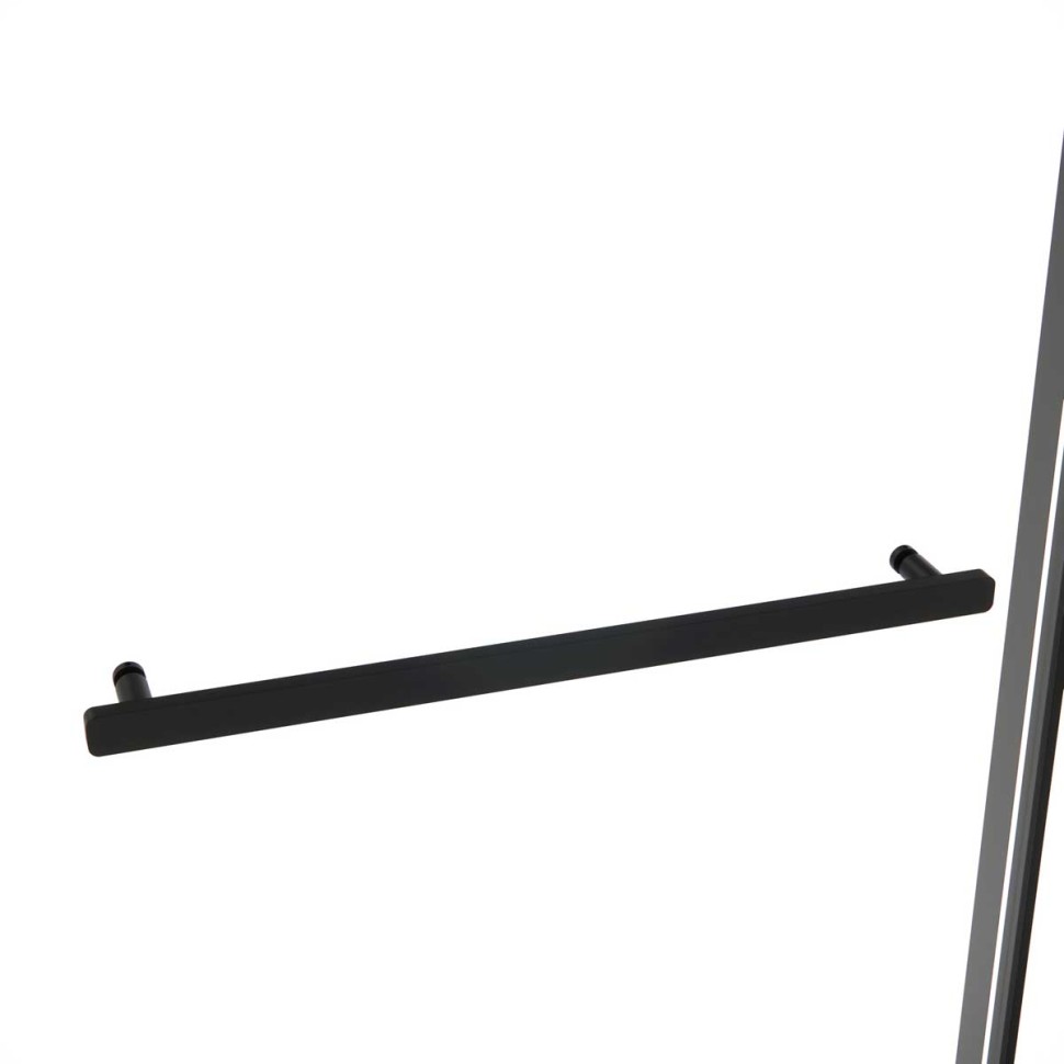 Душевая дверь Slim Soft VDS-1SS150CLB, 1500, черный, стекло прозрачное