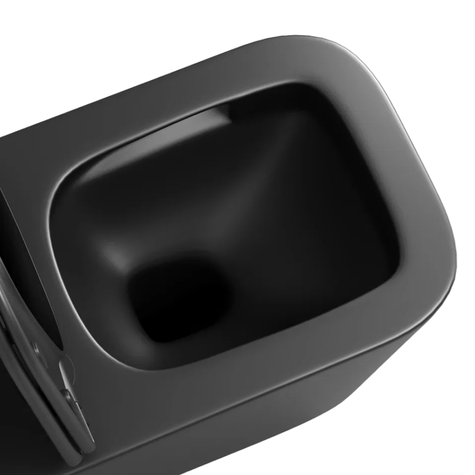 Унитаз подвесной IBERICA BLANCA TOLEDO MINI Tornado черный матовый (IB.TLM.234.2B2)