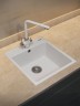 Кухонная мойка из искусственного камня Uperwood UPD-406, прямоугольная, цвет туман