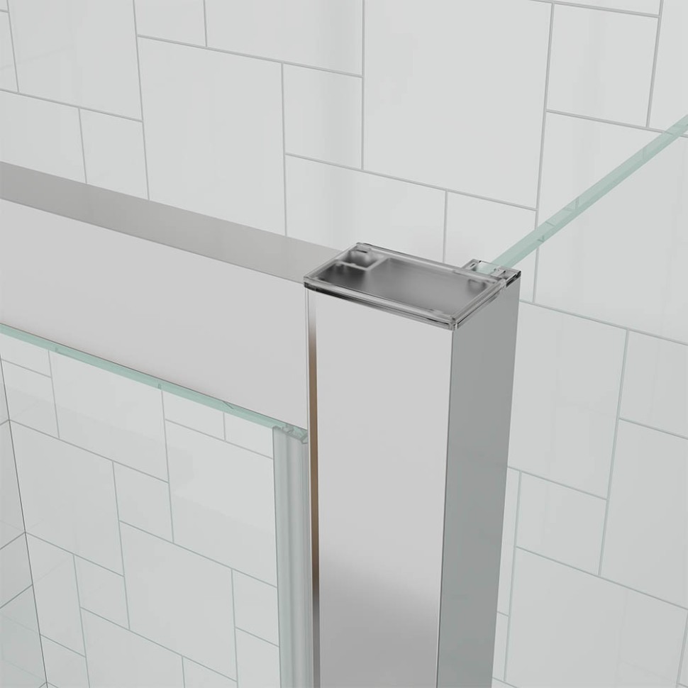 Душевой угол Veconi Ottimo P20SP CH, 1200х800х1900 хром, стекло прозрачное