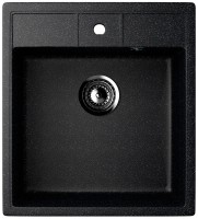 Кухонная мойка из искусственного камня Uperwood Симпл (Simple) UPD-305-308, черная