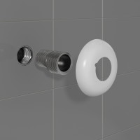 Отражатель d 60 с эксцентриком (G 1/2&quot; НР х G 3/4&quot; НР)