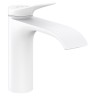Смеситель для раковины Hansgrohe Vivenis без сливного гарнитура 75022700, белый матовый