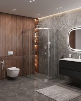 Душевой уголок CEZARES MOLVENO-RH-2-120/90-C-Cr-IV