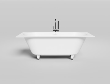 Ванна встраиваемая ORNELLA AXIS KIT 170x70 покраска по RAL полностью S-Stone Матовое