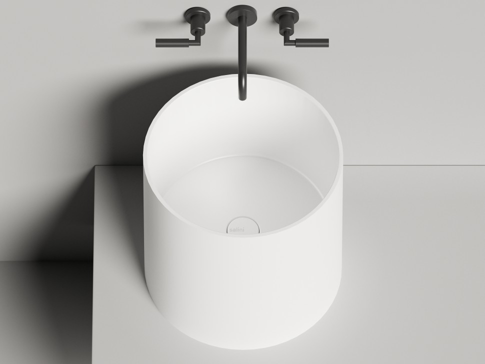 Раковина накладная ARMONIA 04 460х460х450 S-Stone Матовое