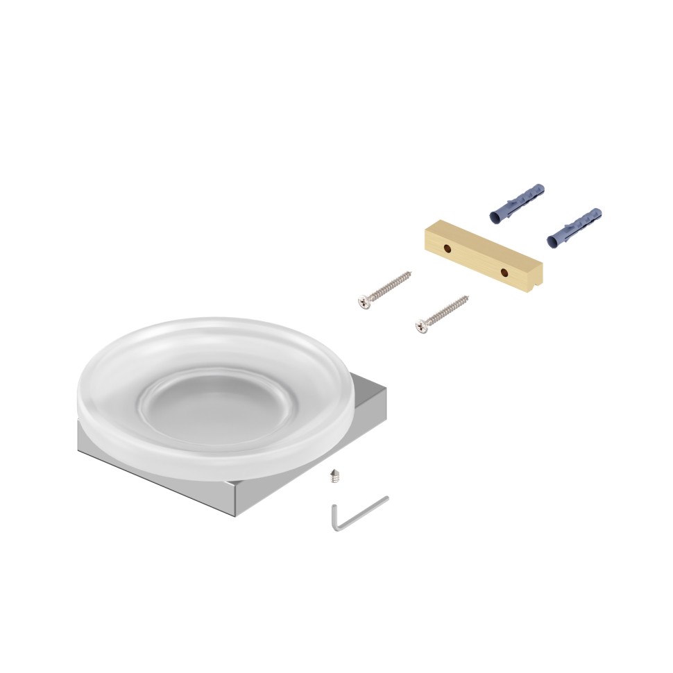 Мыльница Timo Petruma 15221/00 хром