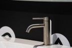Смеситель ABBER Wasser Kreis 316 AF8110BST для раковины, брашированная сталь