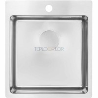 Стальная мойка, 1-чаша