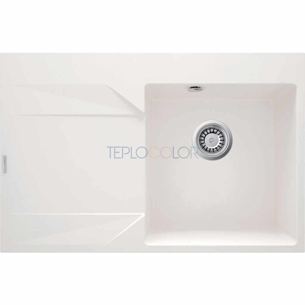 Гранитная мойка, 1-чаша с осушкой - левый