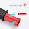 Смеситель Raglo высокий для умывальника черный