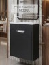 Тумба под раковину для ванной подвесная Uperwood Modul 50х21х60 см, чернаяатовая