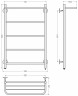 Формат 30 П 800х500 (Полка + 4) П16