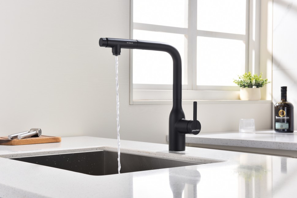 Смеситель для кухни Viper, антрацит, Vi213105-401(AN), Starke-Paulmark