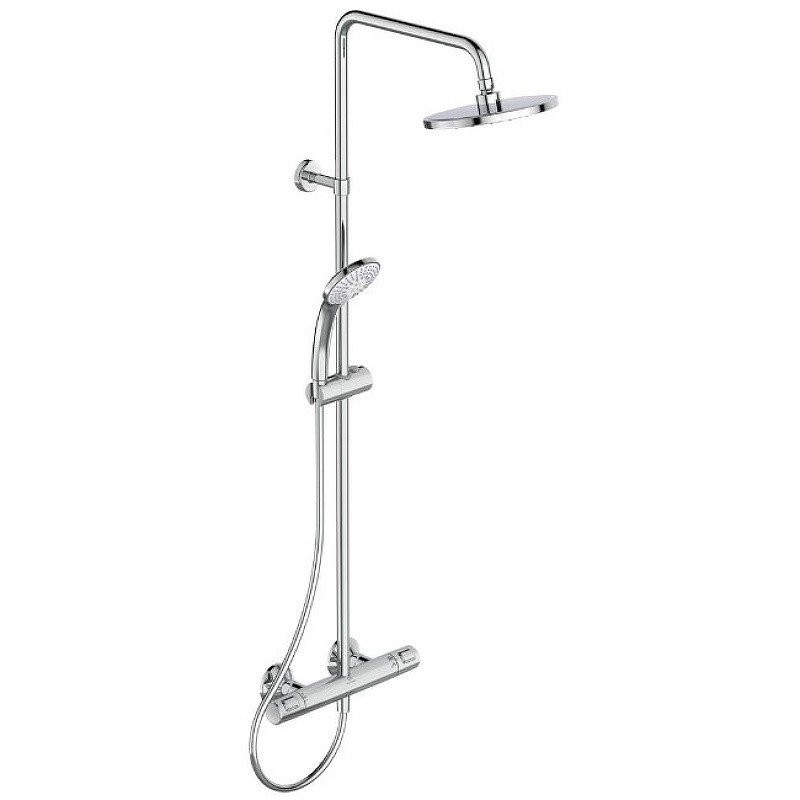 Душевая система с термостатом Ideal Standard CERATHERM T25, хром