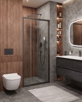 Душевая дверь CEZARES MOLVENO-BF-3-100-C-GM-IV