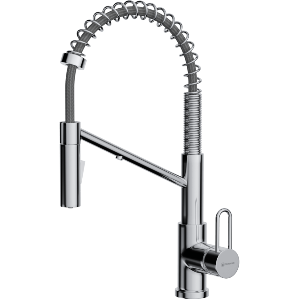 Смеситель для кухни Omoikiri Mikawa 2 Plus-C латунь/хром