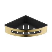 Полка угловая Timo Luiro 18577/17 золото матовое