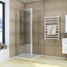 Душевой угол Veconi Rovigo RV-026, 1200х800х1950, хром, стекло прозрачное