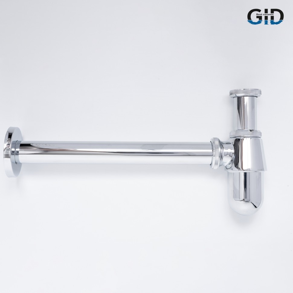 Сифон для раковины Gid G-56CH 75502S хром