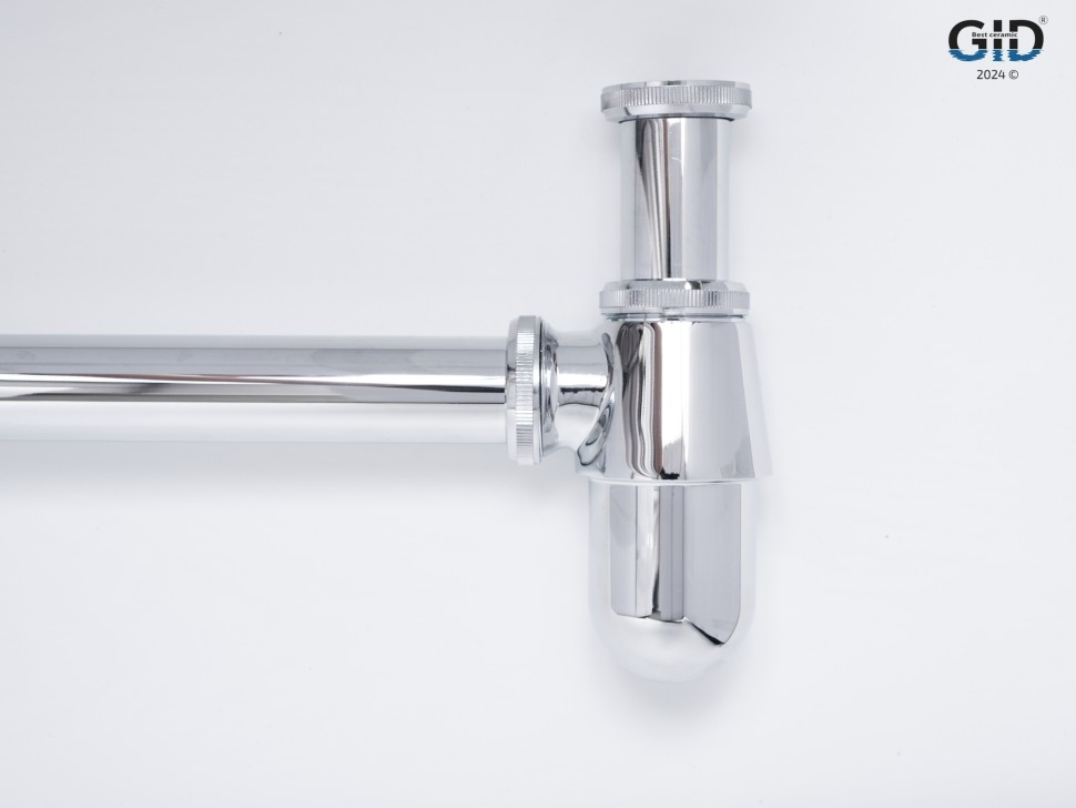 Сифон для раковины Gid G-56CH 75502S хром
