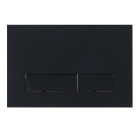 Кнопка смыва BelBagno MARMI BB012-MR-NERO.M, цвет-черный матовый Tocco Morbido