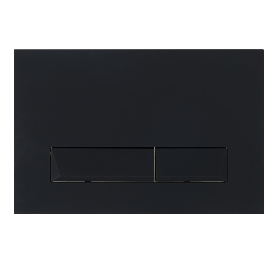 Кнопка смыва BelBagno MARMI BB012-MR-NERO.M, цвет-черный матовый Tocco Morbido